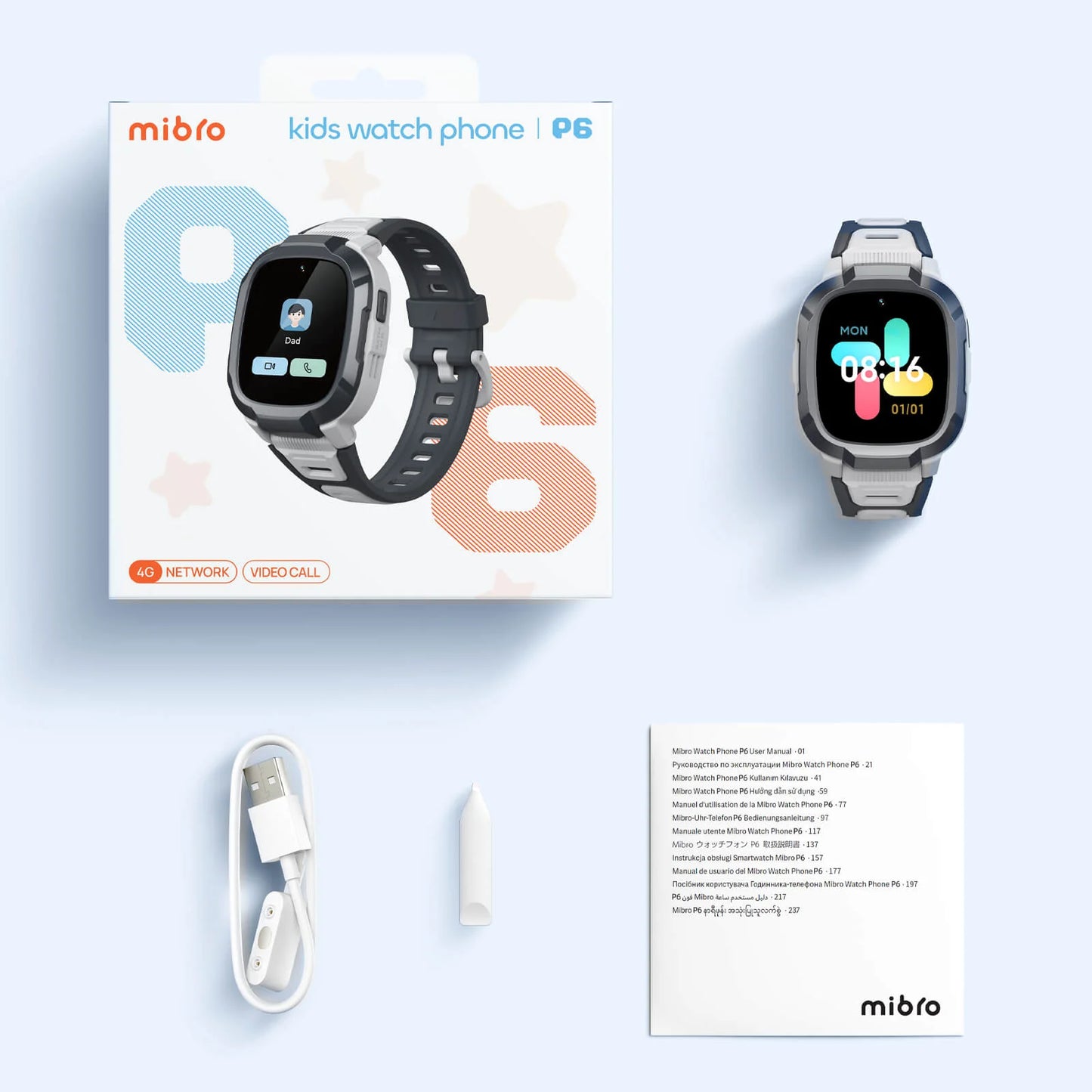 Mibro Kids Watch Phone P6