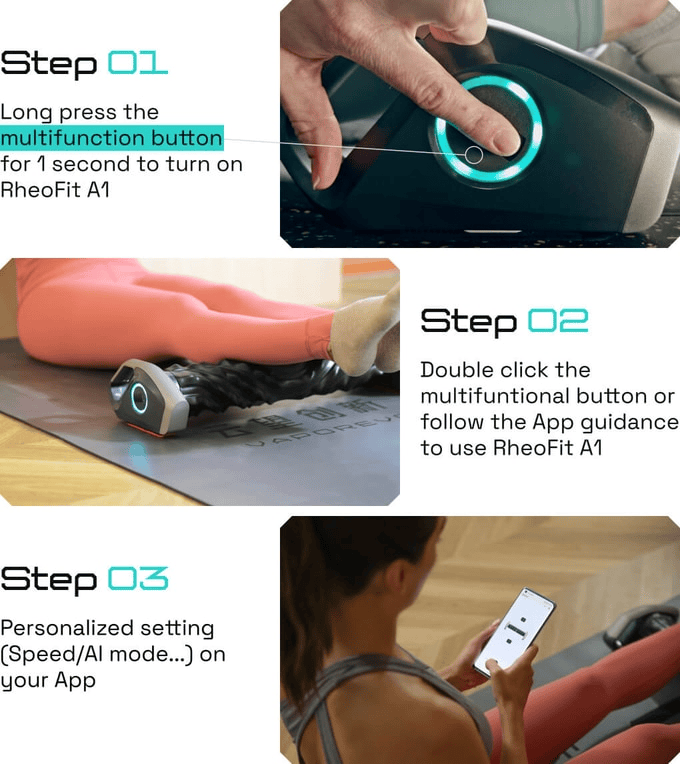 RheoFit A1 AI-powered Automatic Massage