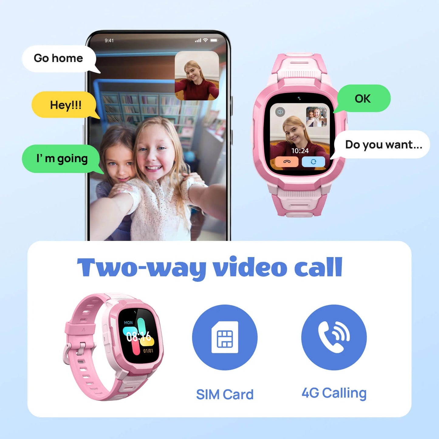 Mibro Kids Watch Phone P6
