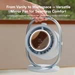 Load image into Gallery viewer, AISOLOVE F17 Mirror Desk Fan 8000mAh 镜面桌面风扇