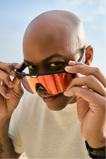 Load image into Gallery viewer, Chamelo Music Shield Sport Sunglasses