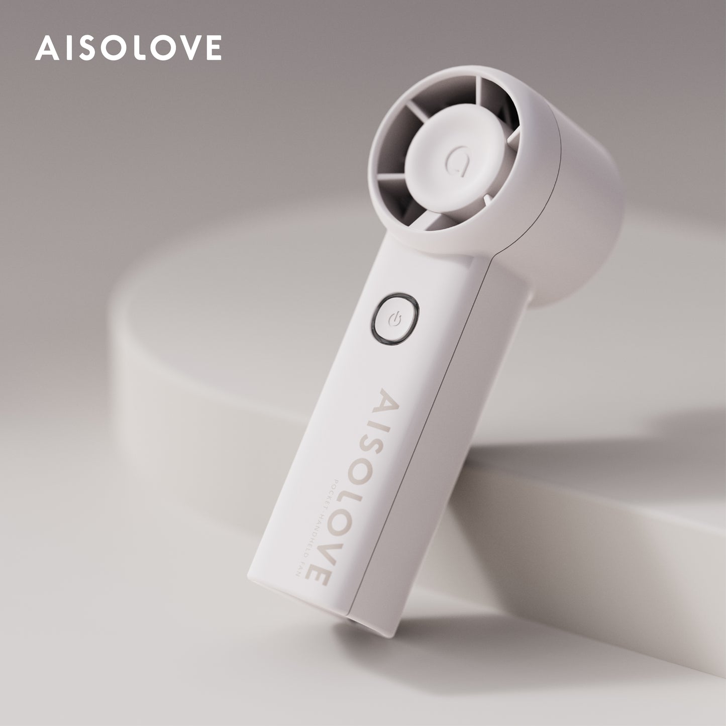 AISOLOVE F02 Compact Handheld Fan 3000mAh