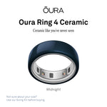 Load image into Gallery viewer, Oura Ring 4 Ceramic Health & Fitness Tracker Smart Ring, Midnight