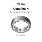 Load image into Gallery viewer, Oura Ring 4 Health & Fitness Tracker Smart Ring, Brushed Silver