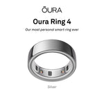 Load image into Gallery viewer, Oura Ring 4 Health & Fitness Tracker Smart Ring, Silver