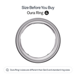 Load image into Gallery viewer, Oura Ring 4 Health & Fitness Tracker Smart Ring, Brushed Silver