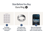 Load image into Gallery viewer, Oura Ring 4 Health & Fitness Tracker Smart Ring, Silver