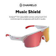 Chamelo Music Shield Sport Sunglasses