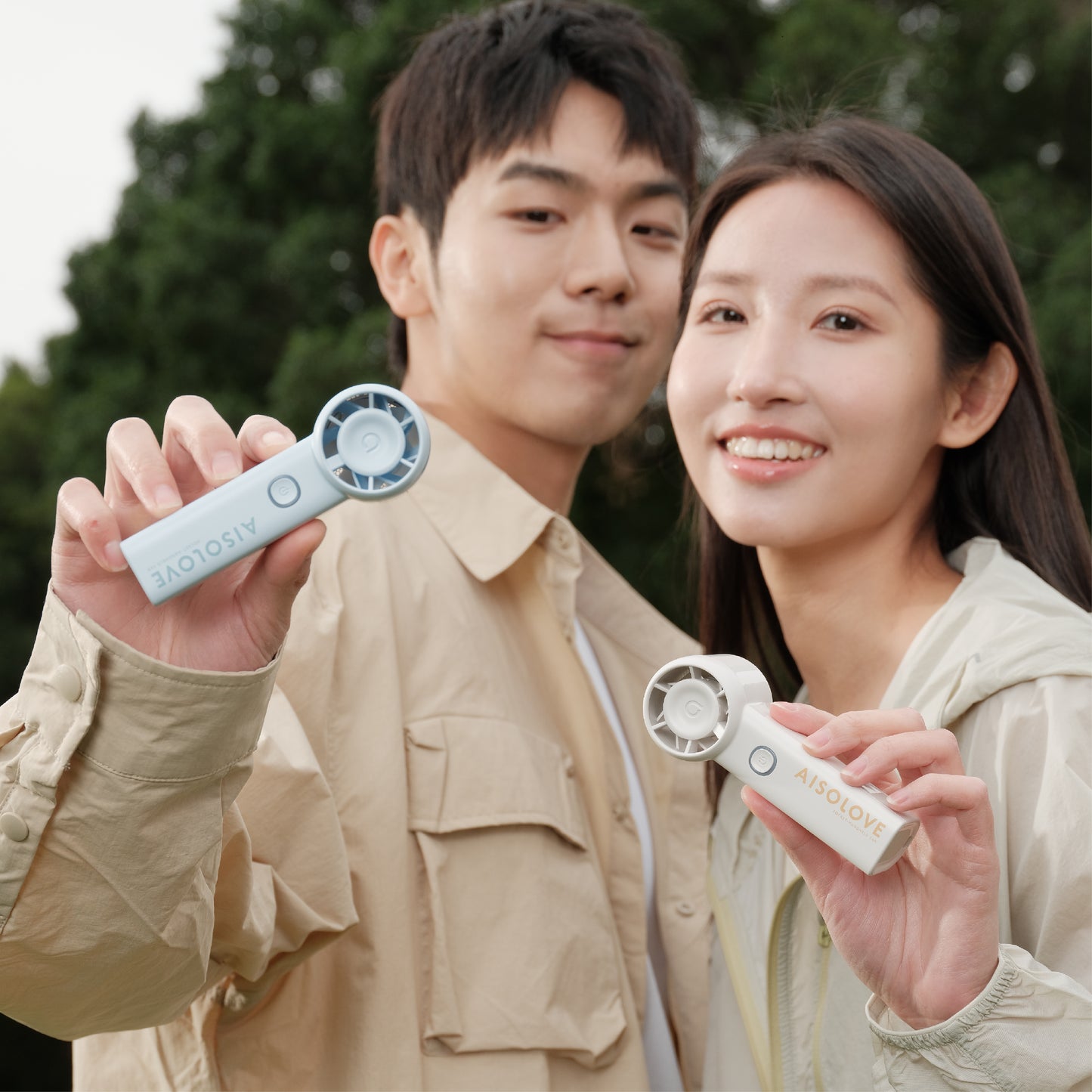 AISOLOVE F02 Compact Handheld Fan 3000mAh