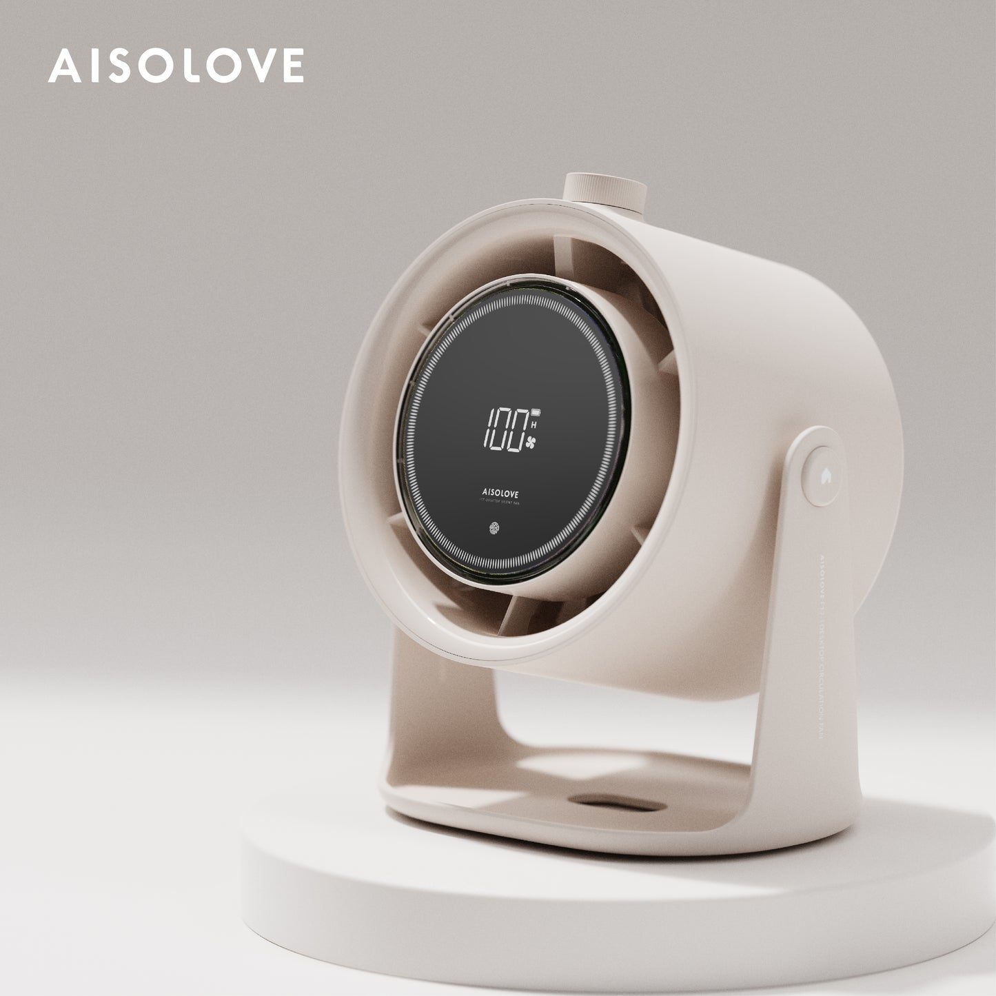 AISOLOVE 2-in-1 Desk & Wall Fan 双用桌面壁挂风扇 (No Battery)