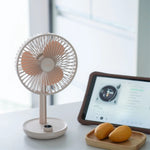 Load image into Gallery viewer, AISOLOVE F21 Wide-Angle Auto Oscillation USB Desktop Fan 4000mAh 广角自动摇头USB桌面风扇