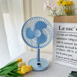 Load image into Gallery viewer, AISOLOVE F21 Wide-Angle Auto Oscillation USB Desktop Fan 4000mAh 广角自动摇头USB桌面风扇