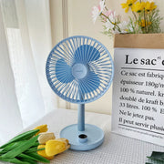 AISOLOVE F21 Wide-Angle Auto Oscillation USB Desktop Fan 4000mAh 广角自动摇头USB桌面风扇