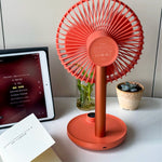 Load image into Gallery viewer, AISOLOVE F21 Wide-Angle Auto Oscillation USB Desktop Fan 4000mAh 广角自动摇头USB桌面风扇