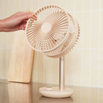 Load image into Gallery viewer, AISOLOVE F21 Wide-Angle Auto Oscillation USB Desktop Fan 4000mAh 广角自动摇头USB桌面风扇