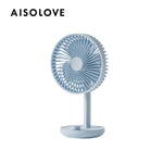 Load image into Gallery viewer, AISOLOVE F21 Wide-Angle Auto Oscillation USB Desktop Fan 4000mAh 广角自动摇头USB桌面风扇