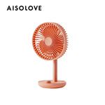 Load image into Gallery viewer, AISOLOVE F21 Wide-Angle Auto Oscillation USB Desktop Fan 4000mAh 广角自动摇头USB桌面风扇