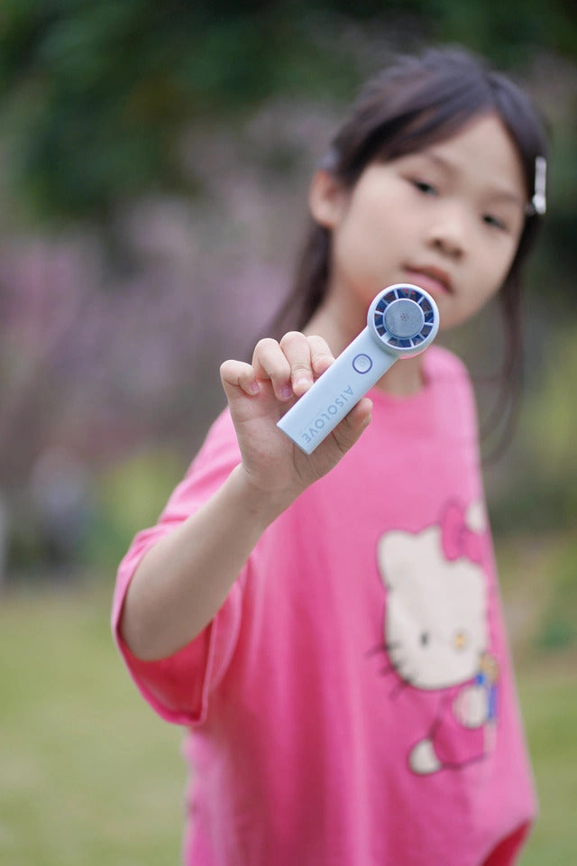 AISOLOVE F03 Handheld Mini Fan with Semiconductor Cooling 5000mAh