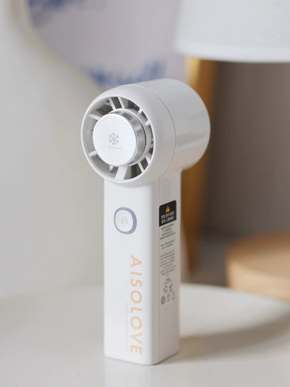 AISOLOVE F03 Handheld Mini Fan with Semiconductor Cooling 5000mAh