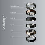 Load image into Gallery viewer, Oura Ring 5 Health &amp; Fitness Tracker Smart Ring, Brushed Silver