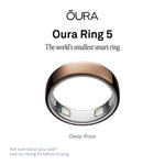 Load image into Gallery viewer, Oura Ring 5 Health &amp; Fitness Tracker Smart Ring, Deep Rose