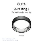 Load image into Gallery viewer, Oura Ring 5 Health &amp; Fitness Tracker Smart Ring, Stealth