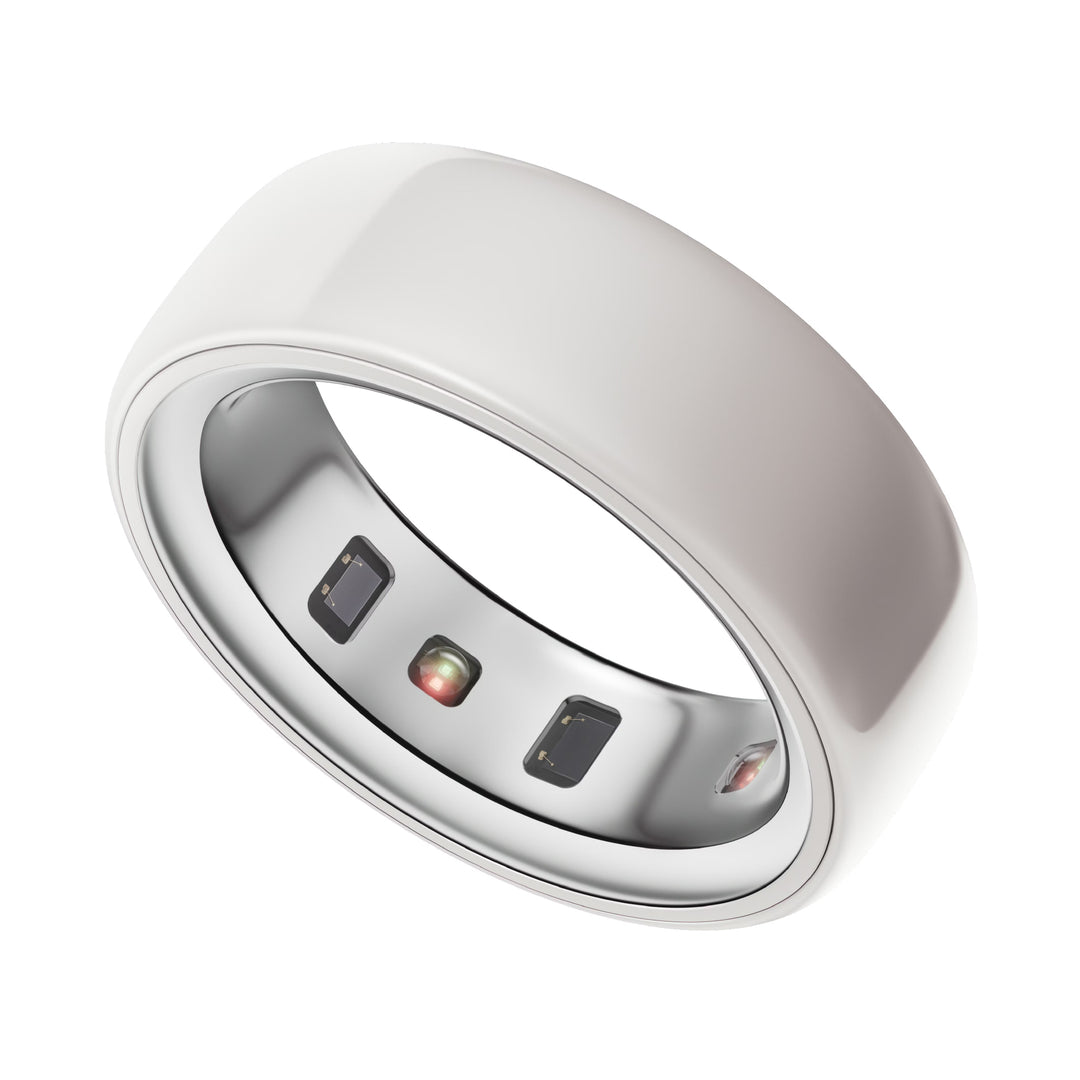 Oura Ring 4 Ceramic Health & Fitness Tracker Smart Ring, Cloud