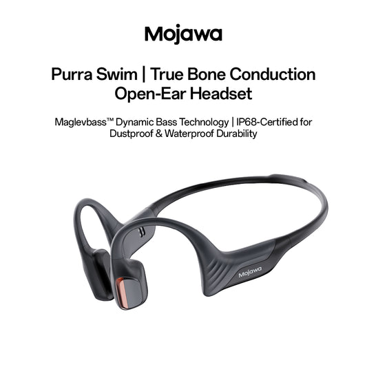Mojawa's New Arrival Purra Swim Pro | True Bone Conduction Open-Ear Headset