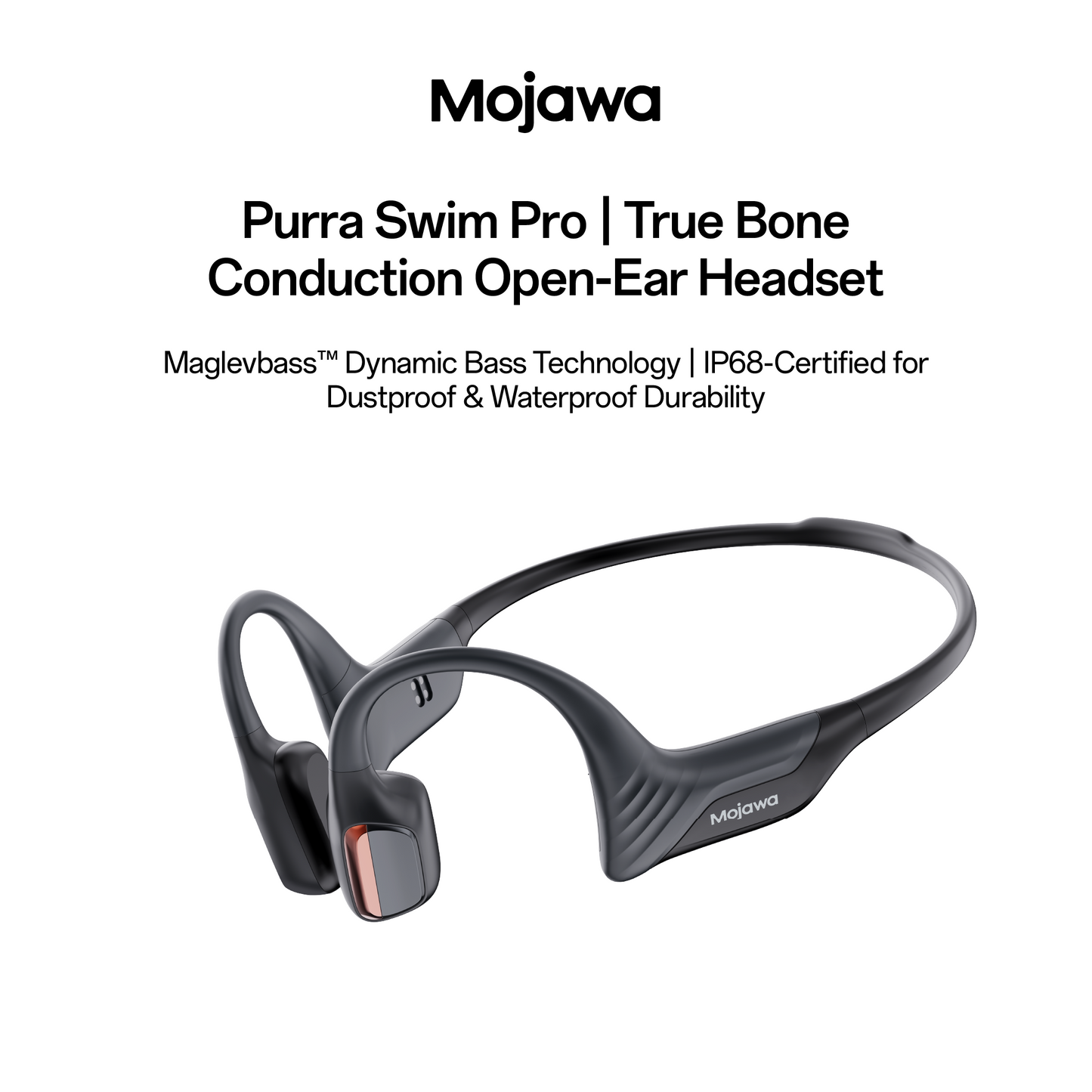 Mojawa Purra Swim Pro True Bone Conduction Open-Ear Headset