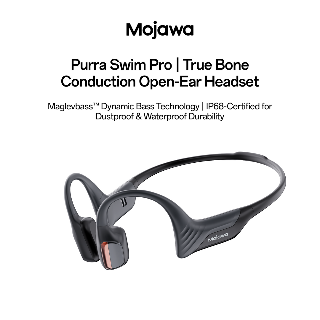 Mojawa Purra Swim Pro True Bone Conduction Open-Ear Headset