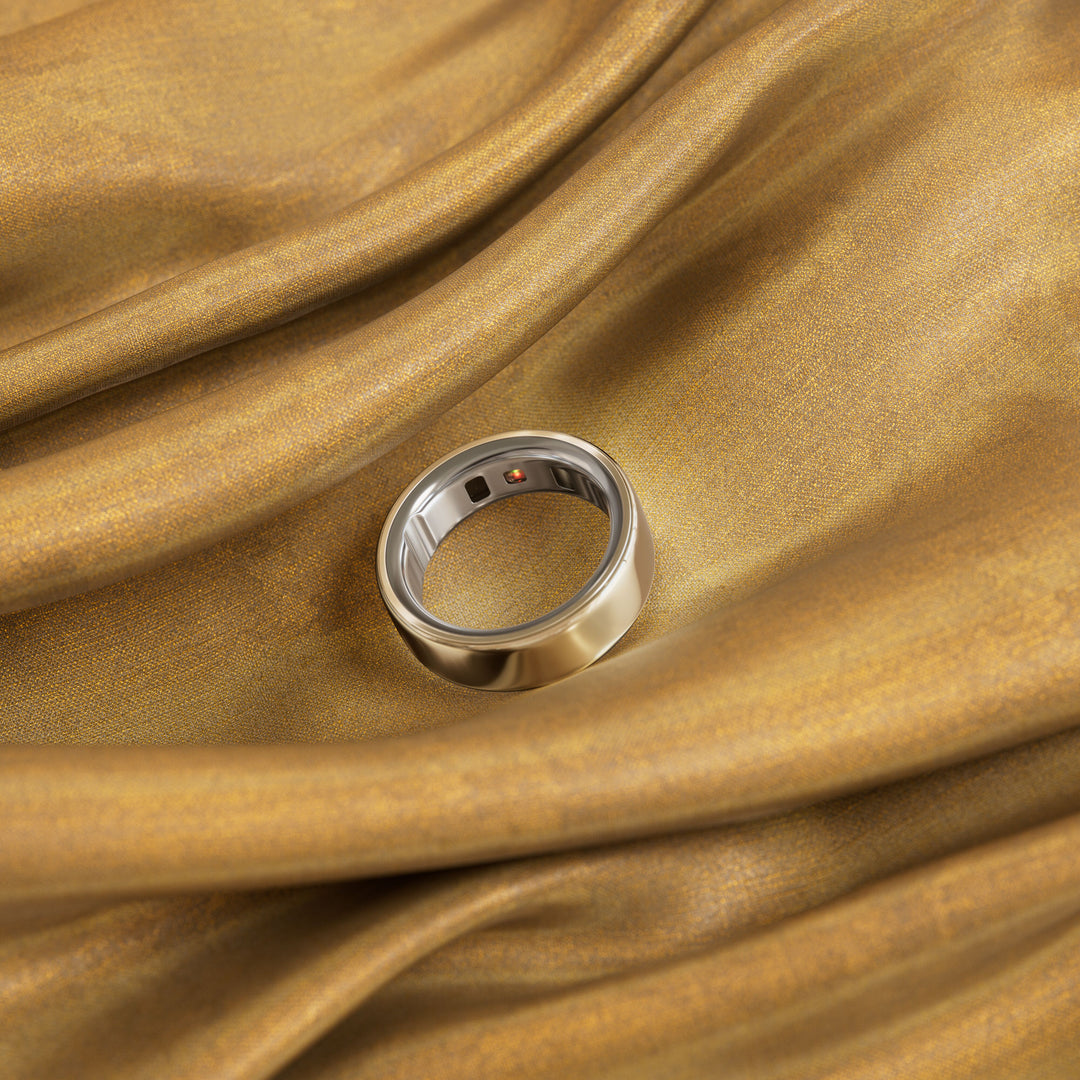 Oura Ring 4 Health & Fitness Tracker Smart Ring, Gold