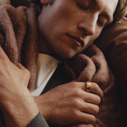 Oura Ring 4 Health & Fitness Tracker Smart Ring, Gold