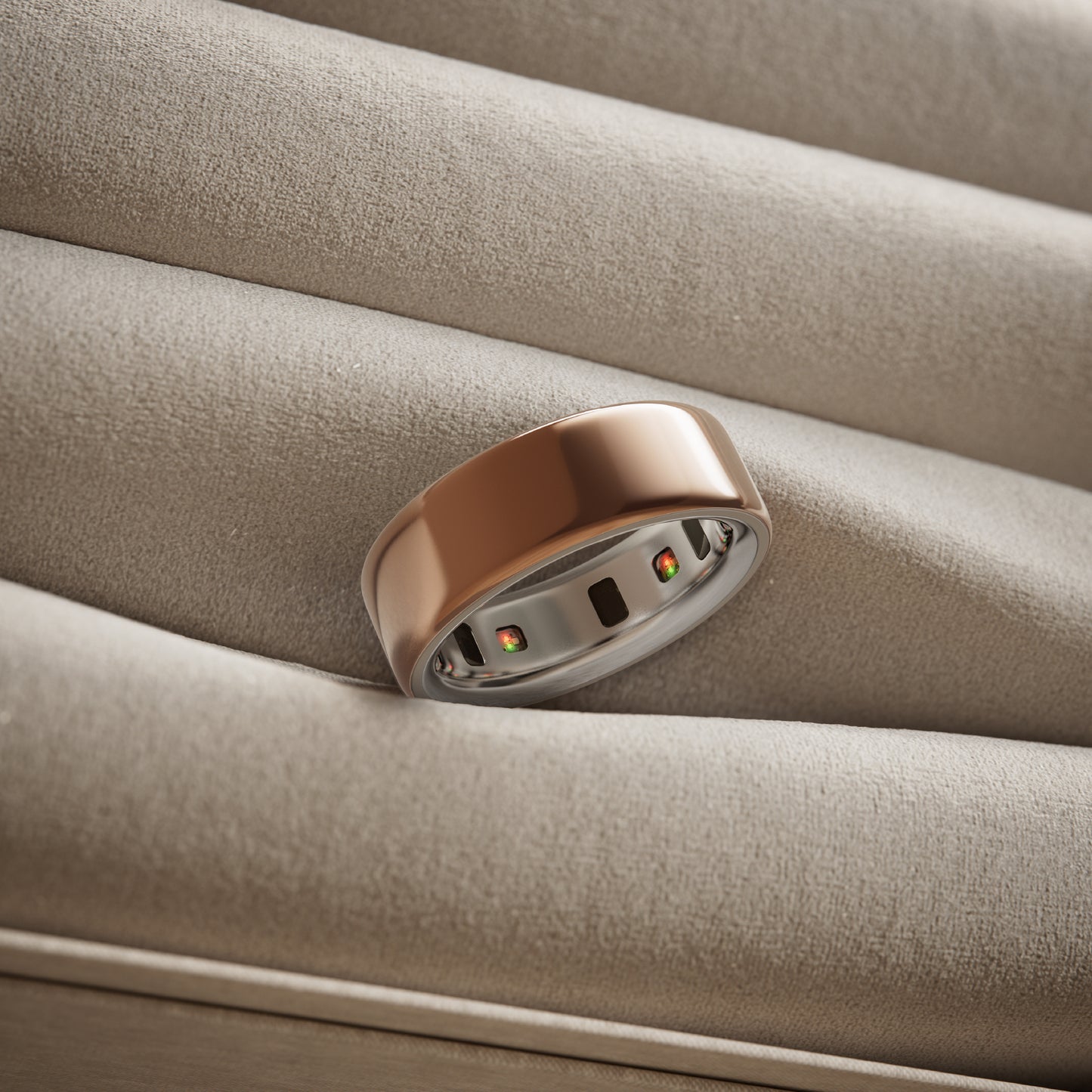 Oura Ring 4 Health & Fitness Tracker Smart Ring, Rose Gold