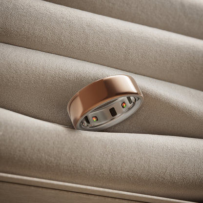 Oura Ring 4 Health & Fitness Tracker Smart Ring, Rose Gold