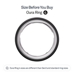 Load image into Gallery viewer, Oura Ring 4 Health &amp; Fitness Tracker Smart Ring, Black