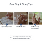 Oura Ring 4 Sizing Kit | Size 4–15 | For Accurate Ring Size Selection