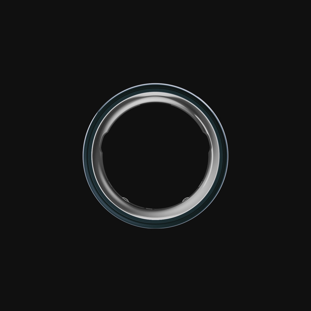Oura Ring 4 Ceramic Health & Fitness Tracker Smart Ring, Midnight