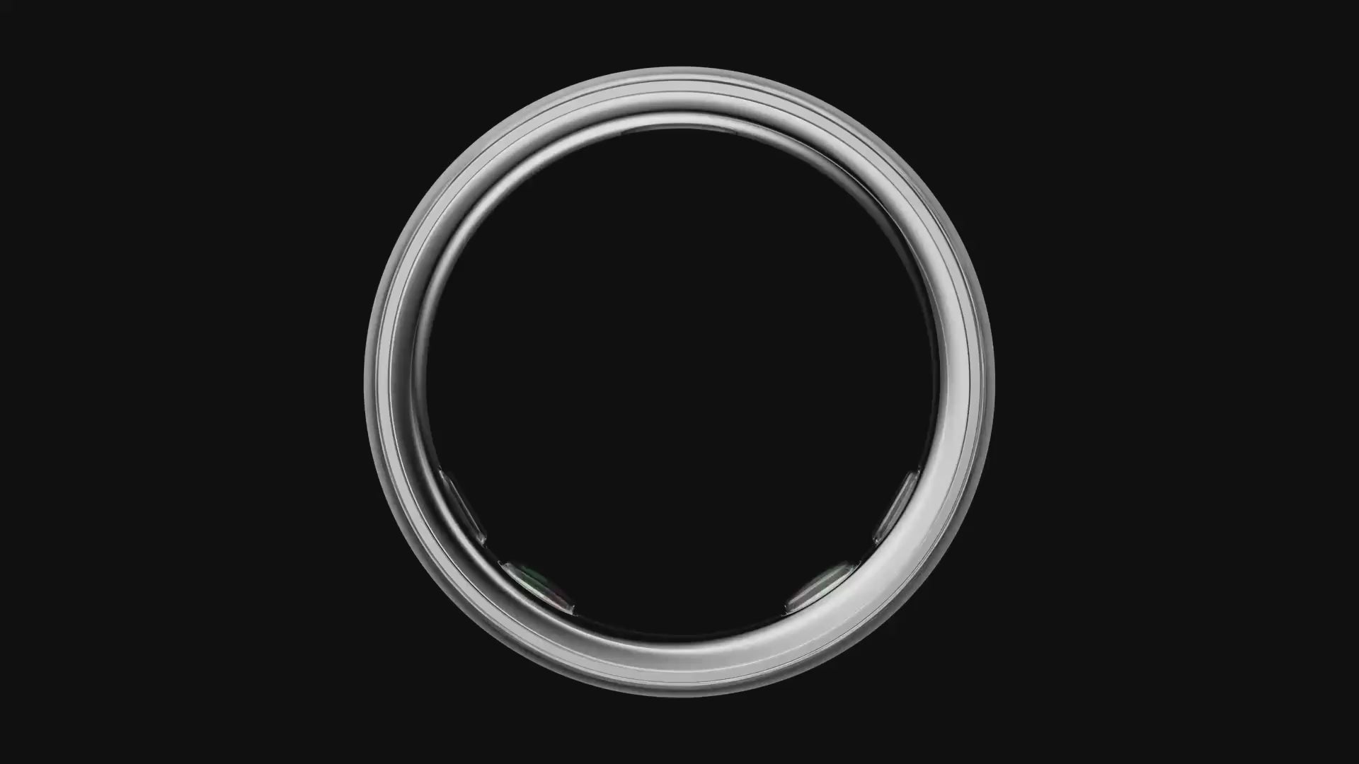 Oura Ring 5 Health & Fitness Tracker Smart Ring, Brushed Silver